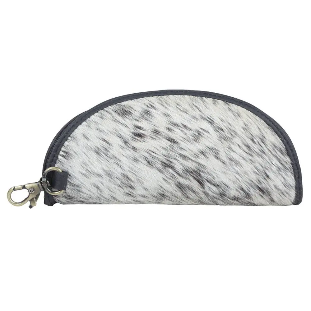 Myra Bag Unisex Compact Slaty Sunglass Case, Everyday Eyewear Accessory