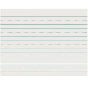 Skip-A-Line Ruled News - Grade 1