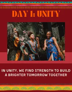 UNIQUE NY EXPRESSIONS, KWANZAA INVITATIONS, SET OF SEVEN