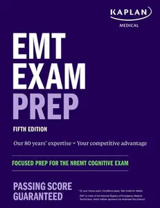 USED-EMT Exam Prep: Focused Prep for the NREMT Cognitive Exam by Kaplan Medical (Paperback)