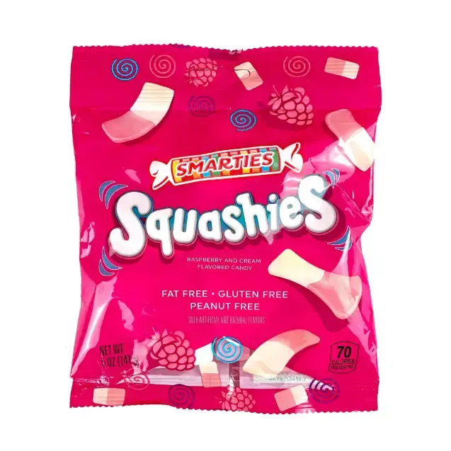 Smarties Squashies, 5 oz. Bag (00125) Smarties Squashies, 5 oz. Bag (00125)