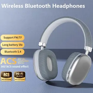 NEW Air Max Bluetooth Earphone Over ear Wireless Headset stereo surround gaming Headphone usb gamer