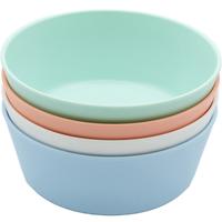 Pastel Blue/Coral/Mint/Off White