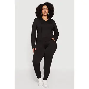 Plus Size Drawstring Joggers