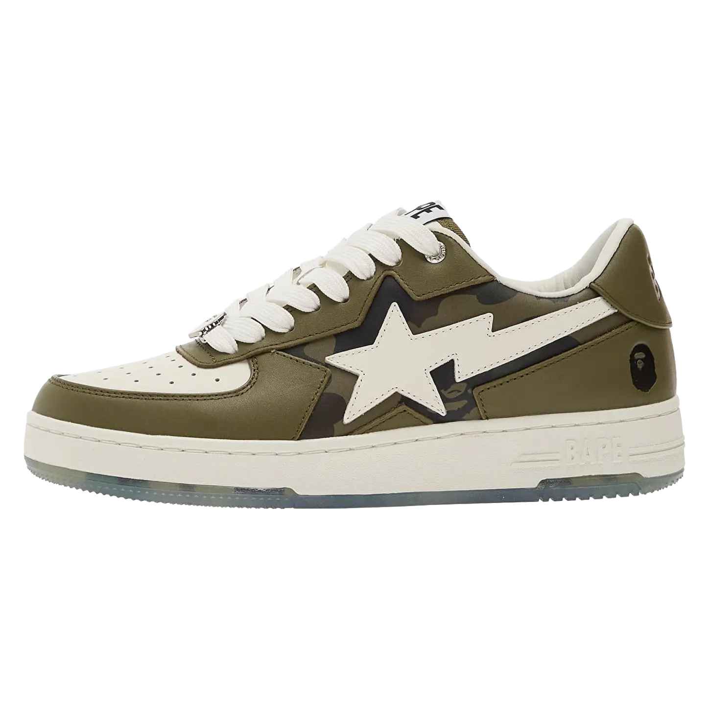 Bape Sta Icon "#2 Olive Drab Camo" 001FWL801306 OLD