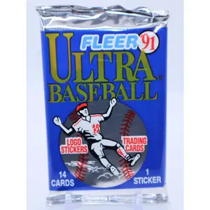 1991 Fleer Ultra Baseball Pack (14 Cards)