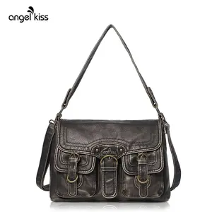 Angel Kiss Purses and Handbags for Women,Vegan Leather Hobo Purses Crossbody Hobo Bag Tote Satchel Handbags