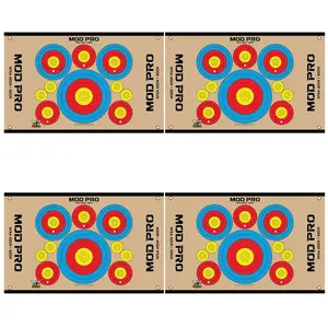 Morrell Jacket MOD Pro Series-NFAA Polypropylene Archery Target, 4 Pack, Tan