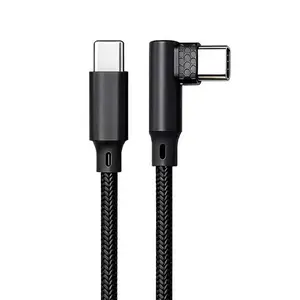 USB C Cable 3.28ft,3Pack USB C to C Charger Cable 60W Type C Fast Charging Cable Cord Right Angle USBC Compatible with 1Phone 15 Pro Max Plus Samsun,g S23/22, MacBook Air Pro 2020