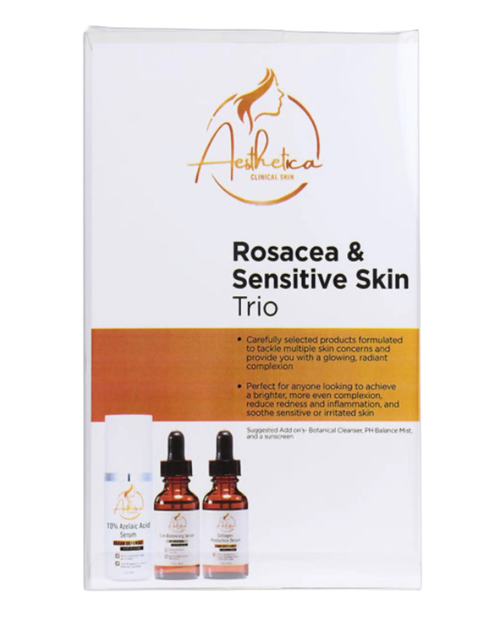 Trio Para Rosácea y Piel Sensible