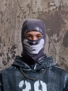 Thermochromic Skiing Cycling Face Mask, Temperature-Change Color Outdoor Accessory, Unisex Sports Protection Gear