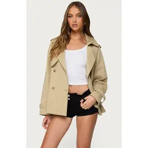 Edikted Women's Tobie Raglan Trench Jacket