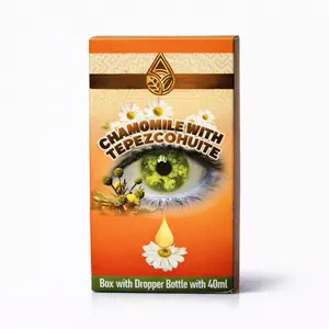 Chamomile & Tepezcohuite Eye Drops 40ml – Natural Herbal Eye Support for Irritation, Dryness & Redness Relief – Soothing Plant Extract Formula