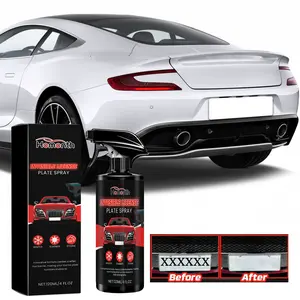 Homonth Invisible License Plate Spray Long-lasting Effective Car Transparent Coating Invisible Defense License Plate Number Spray