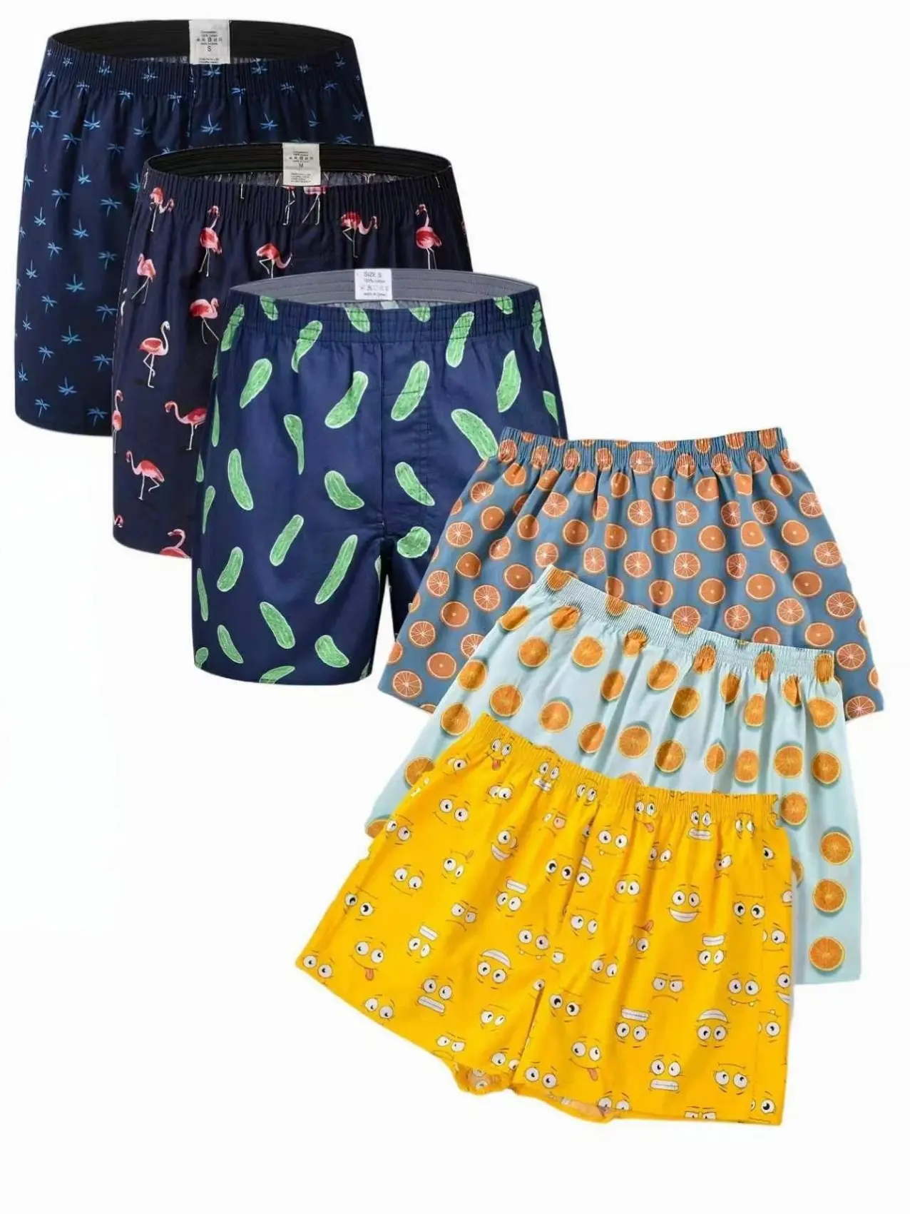 Mens Boxer Shorts Funny Boxers Sleep Short Plaid Cotton Loose Woven Boxers for Men Lounge Wear essential shorts shorts for the summer shorts for summer
