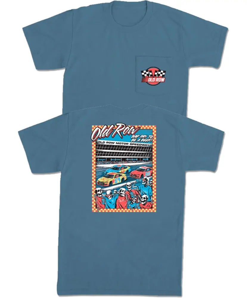 Old Row - BDTBAB Racing 2.0 Pocket Tee Old Row - BDTBAB Racing 2.0 Pocket Tee