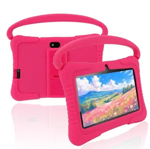 2026 New Upgrade Kids Tablet, 7 inch Android Tablet for Kids 16GB, Toddler Tablets with Shockproof Case, Bluetooth, WiFi, Learning, Games, Best Birthday Gift