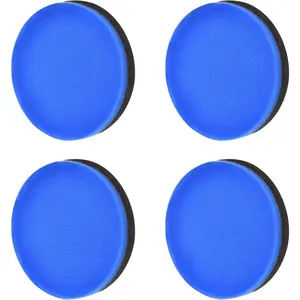 4 Pack Replacement Filter for Bissell 1214 Cleanview & PowerGlide Pet Upright Vacuum, Compare to Part #12141(No )