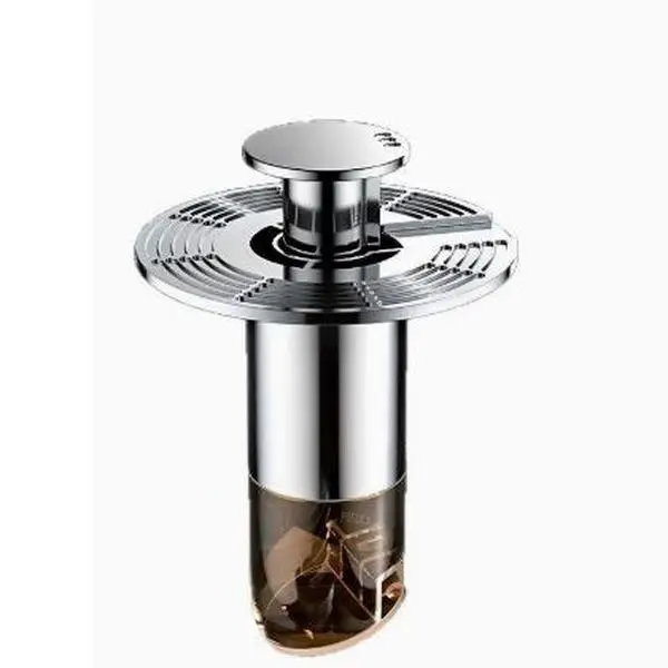 Stainless Steel Floating Water Seal Floor Drain Core | Anti-Odor Anti-Backflow Anti-Insect Universal Sewer Trap Insert for Bathroom Shower Laundry Room