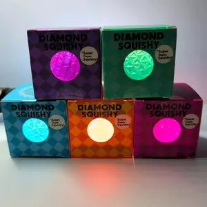 J'ADORE!!  DIAMOND SQUISHY!! VARIETY OF COLORS, FOR AGES 3+