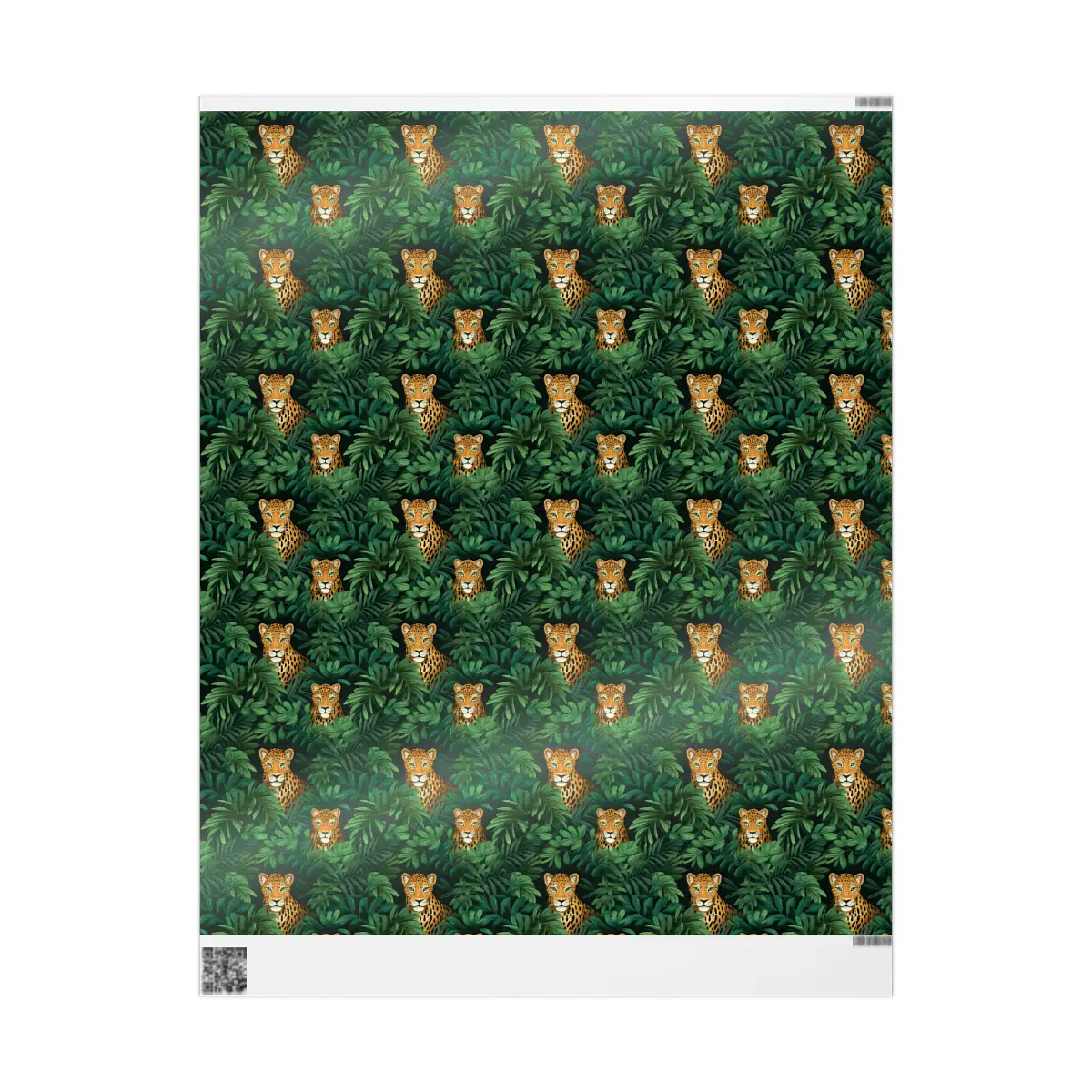 Leopard Print Gift Wrap Papers