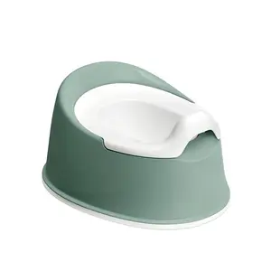 Smart Potty, Deep Green/White Compact and practical potty - At home and on trips Easy to empty and clean