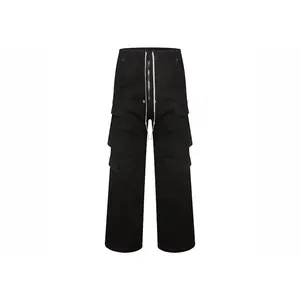 Rick Owens DRKSHDW Double Cargo Jumbo Belas Pants Black (men) by StockX