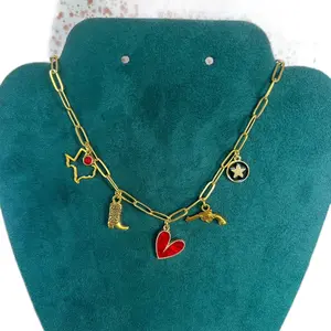 Texas Tech Custom Charm Necklace/ Bracelet
