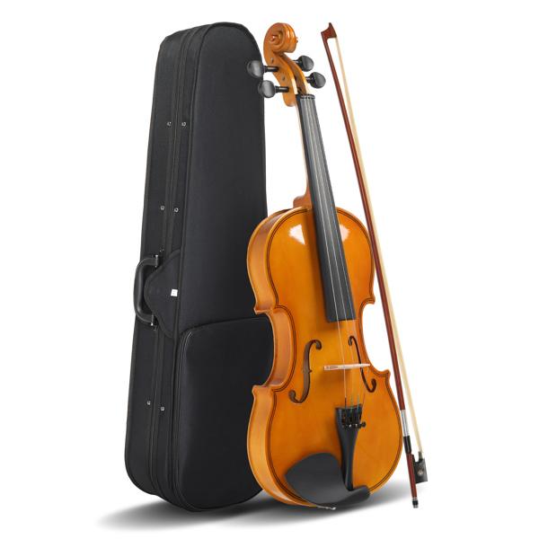 4/4 Full Size Kit For Beginners - Hand Carved Acoustic Violins Set - Fiddle Solid Wood Kit with Hard Case, Bow, Rosin, Shoulder Rest Full Size 4/4 Violin Set for Adults Beginners Students with Hard Case,Violin Bow,Shoulder Rest,Rosin,Extra 4/4 Full Size Kit For Beginners - Hand Carved Acoustic Violins Set - Fiddle Solid Wood Kit with Hard Case, Bow, Rosin, Shoulder Rest Full Size 4/4 Violin Set for Adults Beginners Students with Hard Case,Violin Bow,Shoulder Rest,Rosin,Extra