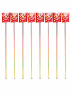 Smarties Candy Powder Straws 0.37oz, 12-Count Assorted Fruity Flavors