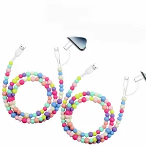 【Buy 1 Get 1 Free】multi-functional USB to USB-C charging cable,USB-C data cable, suitable for iPhone 17/16/15 Pro Max, Type-C fast charging cable Compatible with iPhone, iPhone Pro Max, GalaxyS20 / S21/14/13/12 S22 / S23 / S24 / S25,