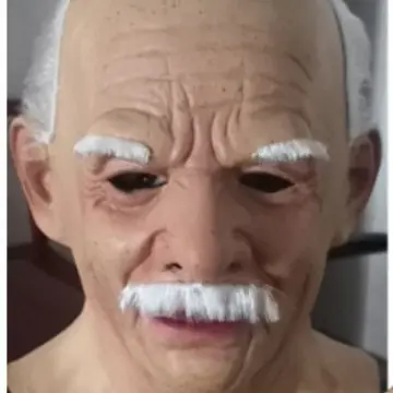 Smiling elderly hair style