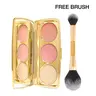 tarte @itsmaureenkelly highlight reel cheek wardrobe + brush bundle - blush & highlight palette & double-ended brush duo