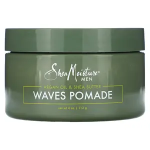 SheaMoisture Men, Waves Pomade, Argan Oil & Shea Butter, 4 oz (113 g)