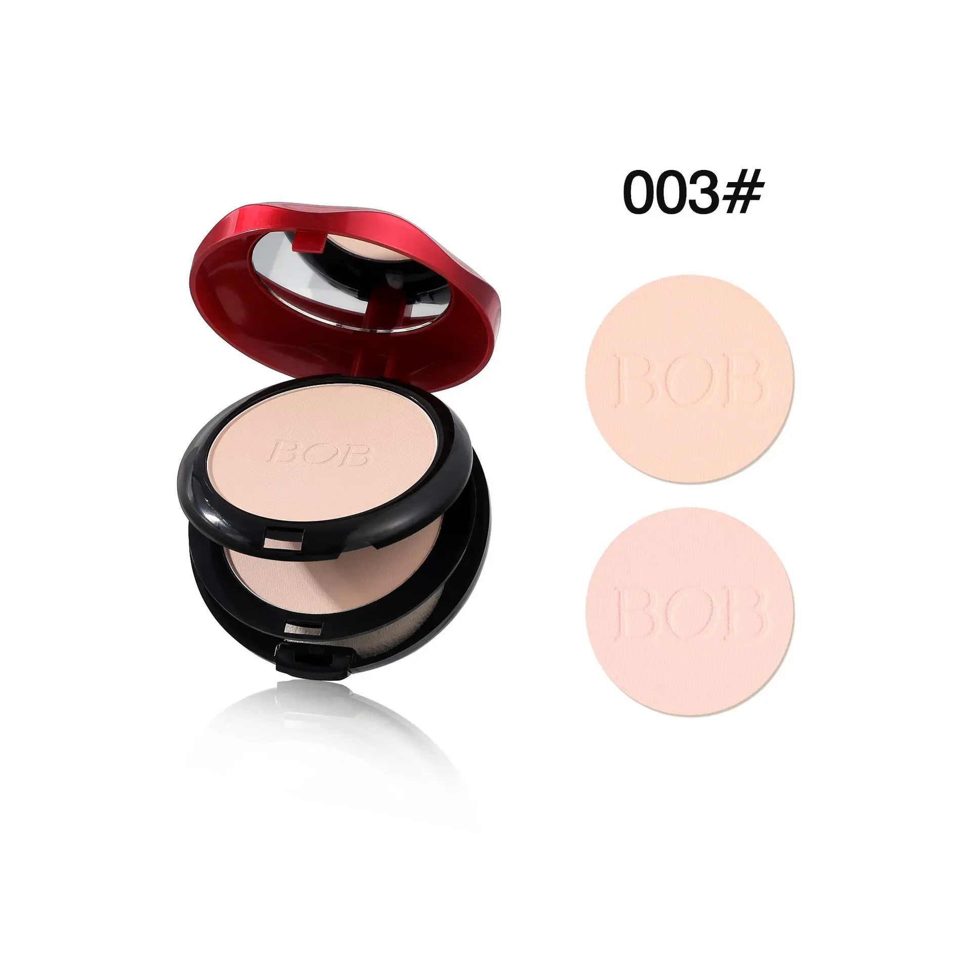 2-in-1 Beige Cushion Foundation Cosmetic, Quick & Easy Buildable Coverage, Long-Lasting Color Resistant to Oxidation, Velvety Smooth Finish, Lightweight Vegan Flawless Makeup