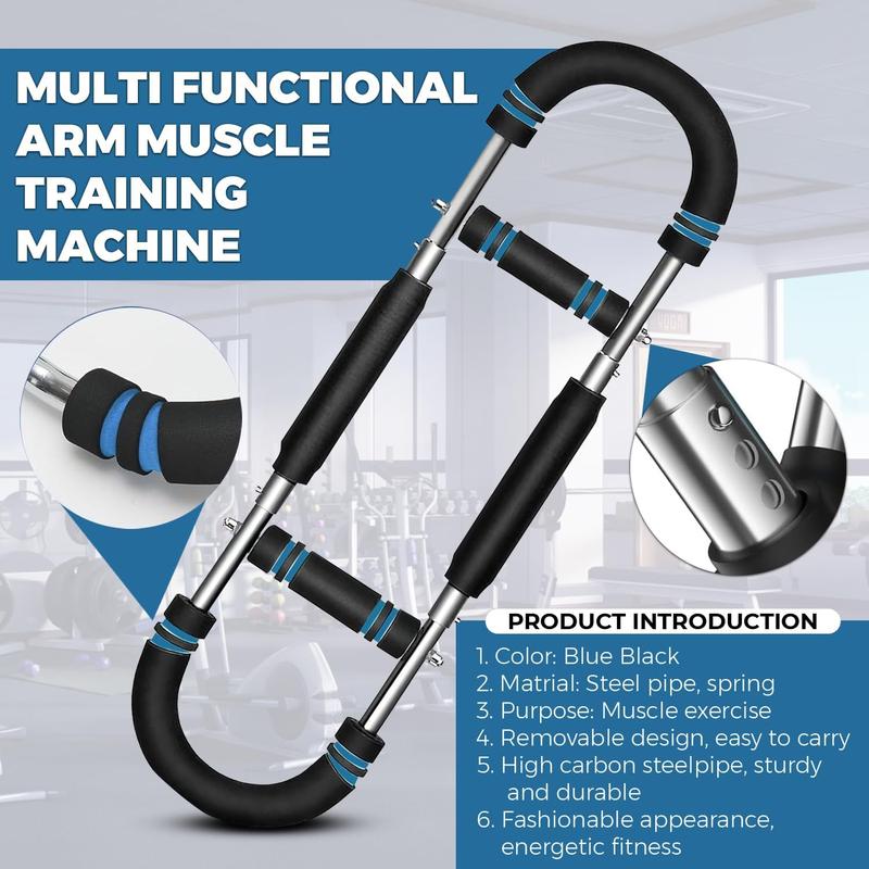 Twister Arm Trainer 40-100 lb, Adjustable Chest Workout Equipment Exerciser for Men, Portable Arm & Chest Twister Trainer for Women, Strength Training Fitness Equipment for Upper Body Muscle