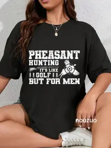 100% Cotton Pheasant Hunting Gear Funny Pheasant Hunting T-Shirt
