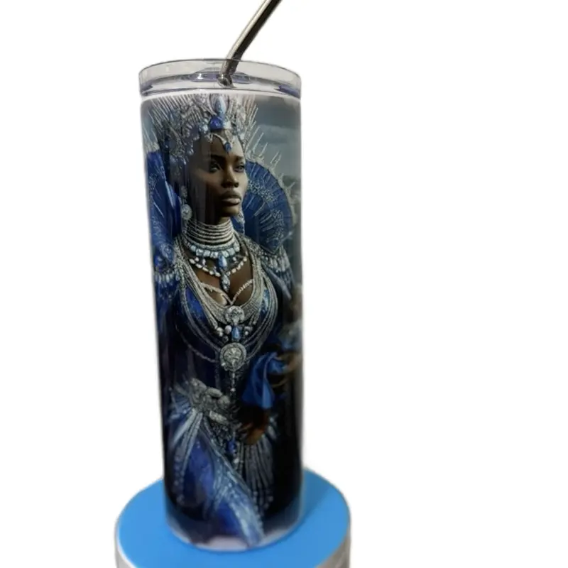 Orisha Tumblers - Unique Design with Intricate Details and Stylish Appearance Metal Bottled Water Bottles Drinkware Washable