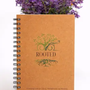 Rooted | Sobriety Journal | Self-Growth Journal | Daily Reflection & Healing Journal | Yearlong Guide for Clarity, Self-Reflection, & Becoming Guided