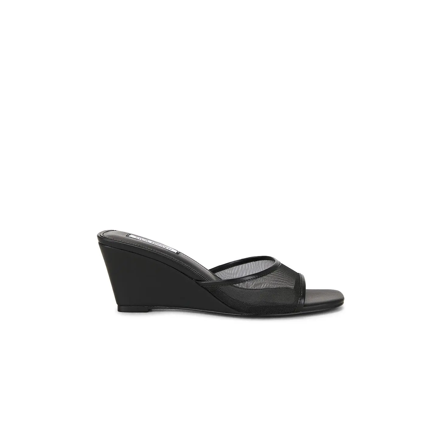 Steve Madden Seleste Sandal in Black Mesh
