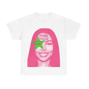 Mariahhhhh The Scientist T Shirt THUG FREE Featuring Minimalist Black and White Design graphic tees