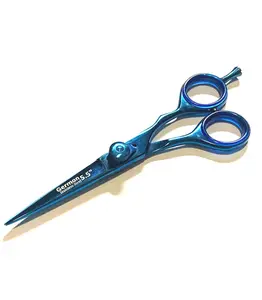 Professional 5.5" German Hair Cutting, Grooming, and Trimming Shears in High-Quality Stainless Steel Haircare Heatless
