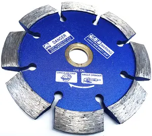 4-1/2" Pro-Series Crack Chaser V Shaped Diamond Blade with .250" Segment Width for Mortar Removal, Joint widening 4.5"