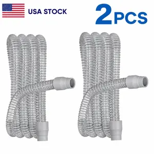 Universal  cpap Hose  6 Foot  Universal Tube Compatible with most machines (2 Pack)