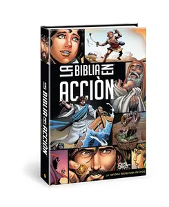 The Action Bible Spanish Edition Hardcover - February 7, 2023 - Includes Spanish Language Content Immersive Thrill Comicbook Adventures