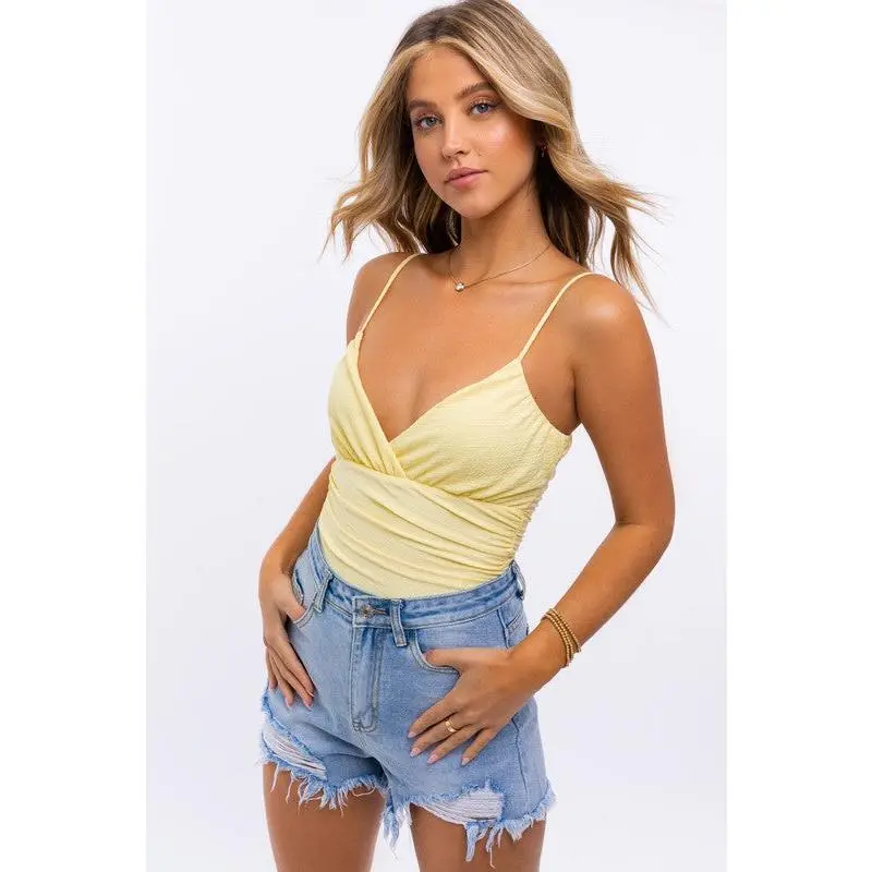 Ruched Bodysuit