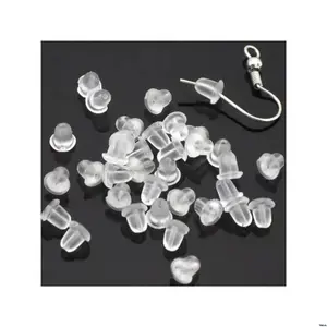 Back Ear 100pcs / set Silicone Plug