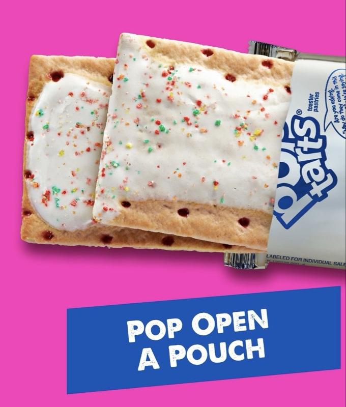 Pop-Tarts Frosted Strawberry Value Pack 48 Toaster Pastries 370 Calories Each