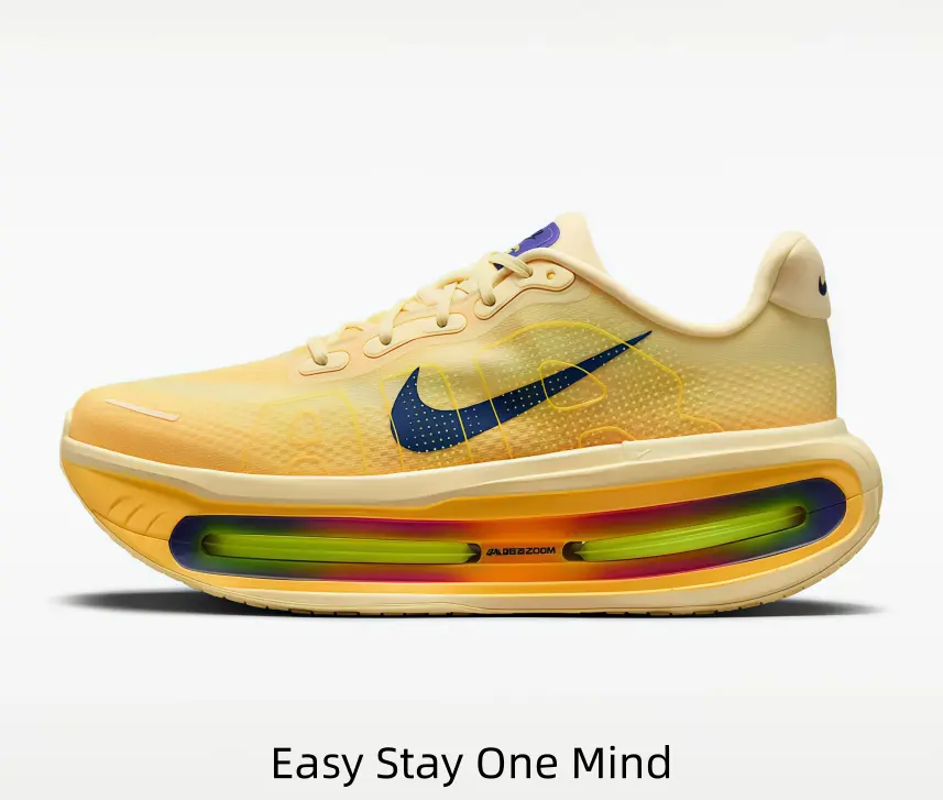 Light Yellow Mesh Low Top Platform Air Cushion Casual Shoes Elastic Cushion Midsole Trendy Outdoor Training Streetwear Fashion Sneakers Unisex