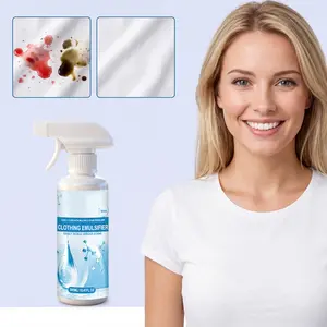 This 308ml stain remover is free of harsh chemicals. It deeply breaks down stains, powerfully removes oil stains and yellowing, leaves a long-lasting fragrance, and does not damage clothing fibers. Suitable for all types of clothing.